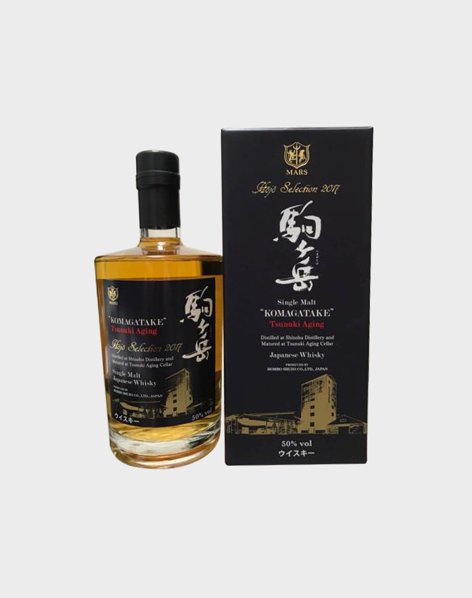 Mars Komagatake Hojo Selection 2017 Tsunuki Aging Single Malt Whisky