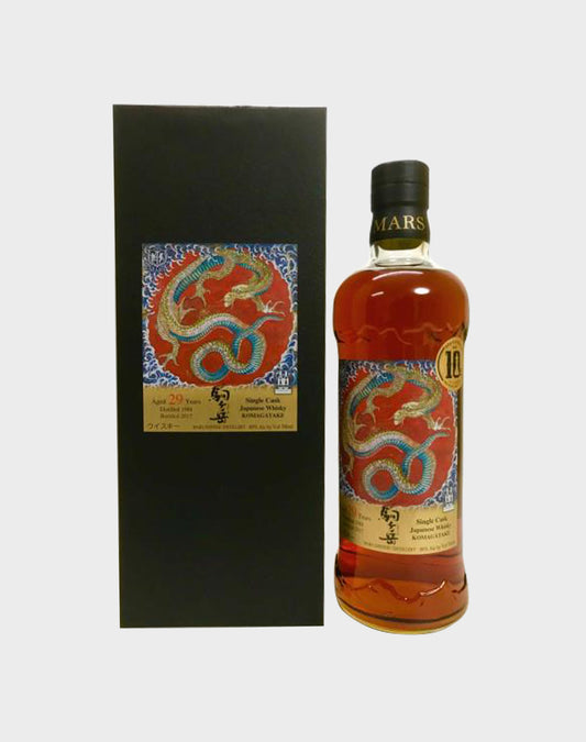 Mars Komagatake Single Cask 10th Anniversary 29 Year Old Limited Edition