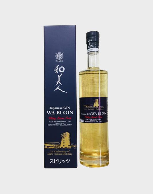 Mars Tsunuki Distillery WA BI GIN Whisky Barrel Finish