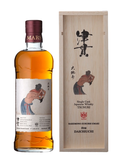 Mars Tsunuki Single Cask #T1185 "Bakemono Zukushi Emaki - Daichiuchi" 2nd Cask of 20