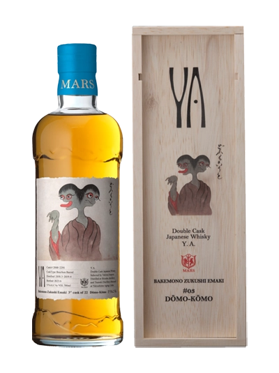 Mars Yakushima Ageing (YA) Double Cask #2291 "Bakemono Zukushi Emaki - Domo-Komo" 3rd Cask of 20