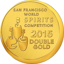 Double Gold - San Francisco World Spirits Competition 2015