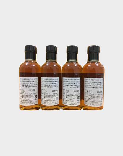 Nikka Miyagikyo 1990s 180ml 4-Bottle Set