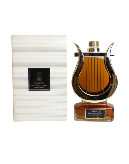 Suntory Special Reserve Whisky Harp Bottle