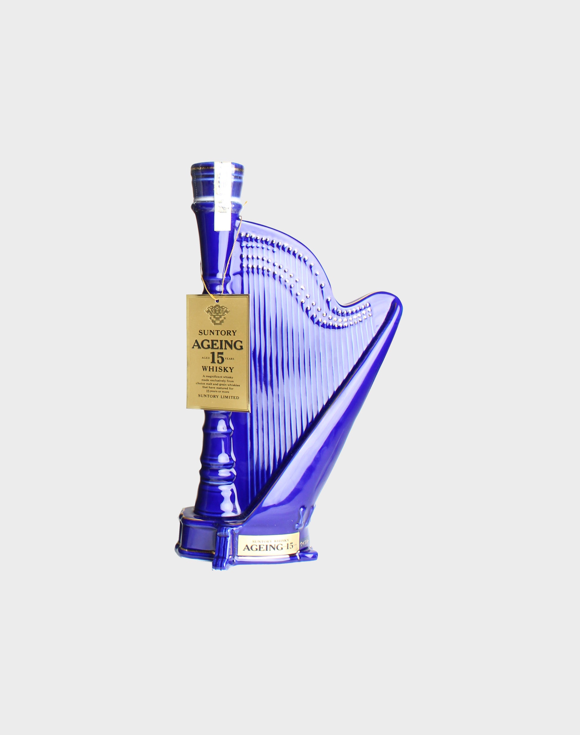 Suntory Blue Ageing 15 Year Old - Harp Shape Bottle