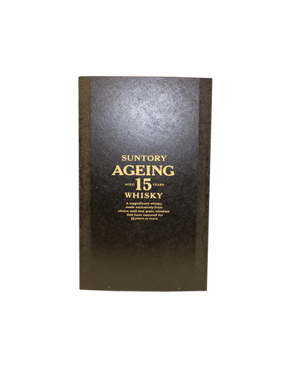Suntory Ageing 15 Year Old Whisky | dekantā Suntory Ageing 15 Year Old Whisky | dekantā