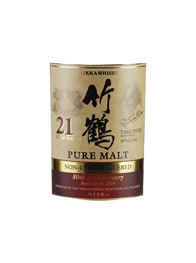 Nikka Taketsuru 21 Year Old 80th Anniversary Non-Chill-Filtered Whisky