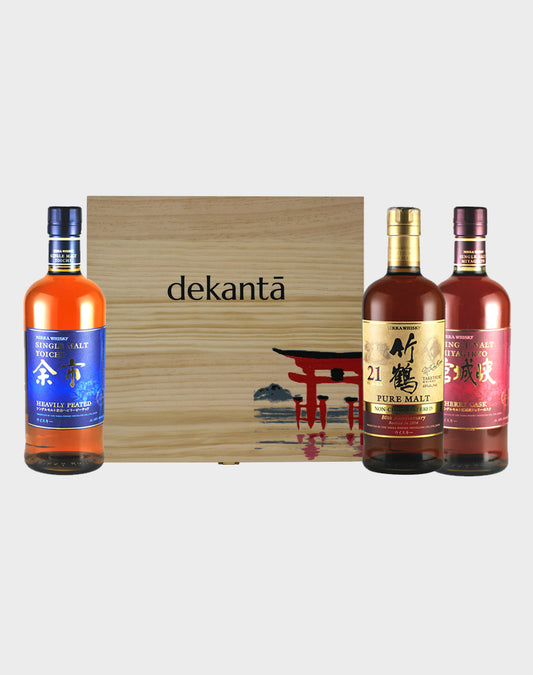 Nikka Whisky Set with dekantā Collectible Box