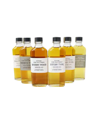 Suntory Whisky Pure Malt & Grain 12 Year Old Set