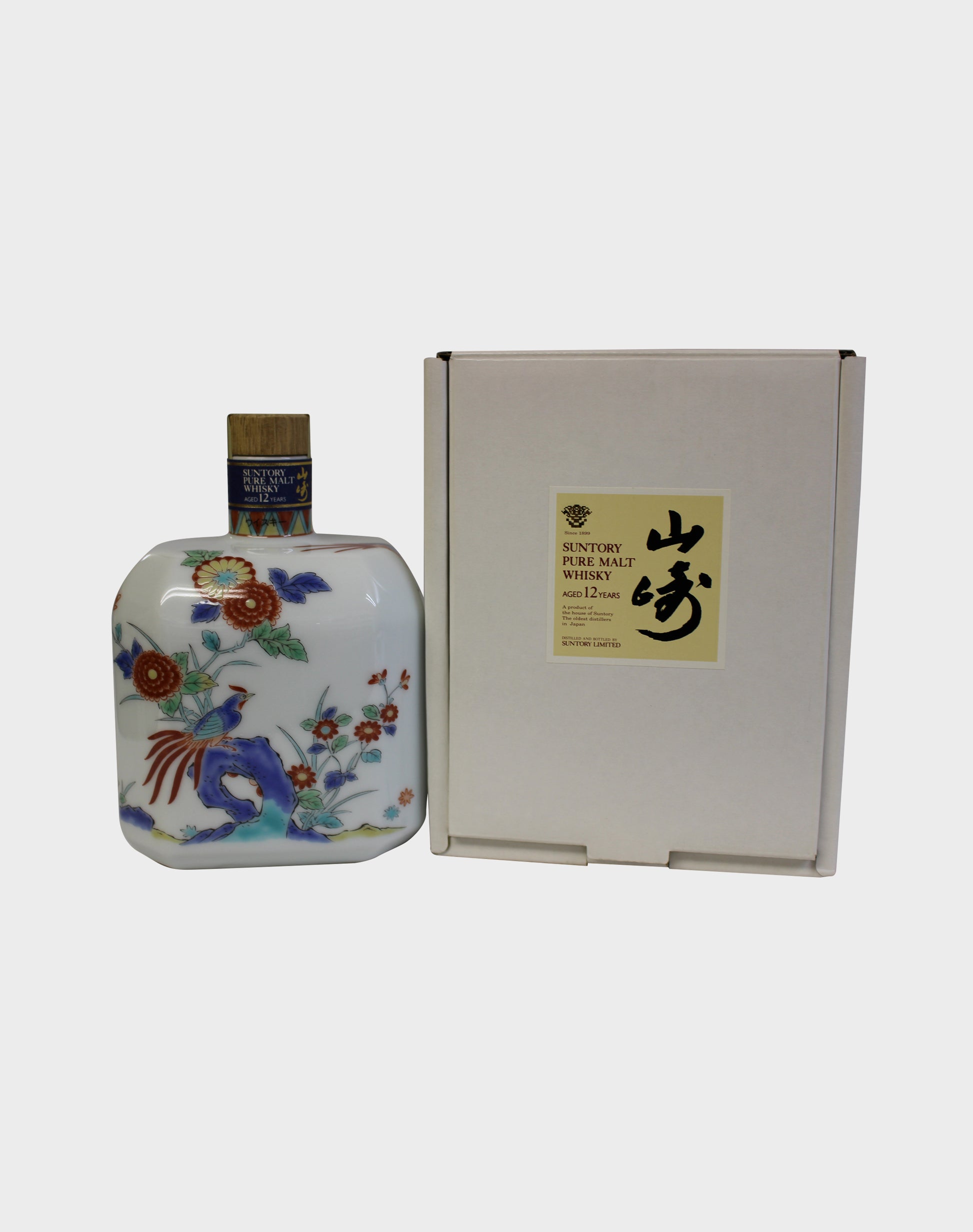 Suntory Pure Malt Whisky 12 Year Old Ceramic Decanter