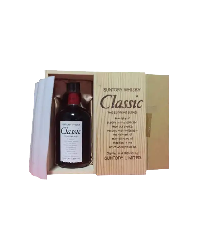 Suntory Whisky Classic the Supreme Blend (Wooden Box)