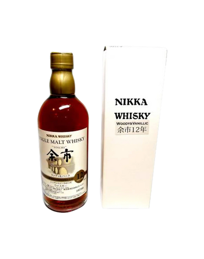 Nikka Yoichi Single Malt 12 Year Old Woody & Vanillic Whisky