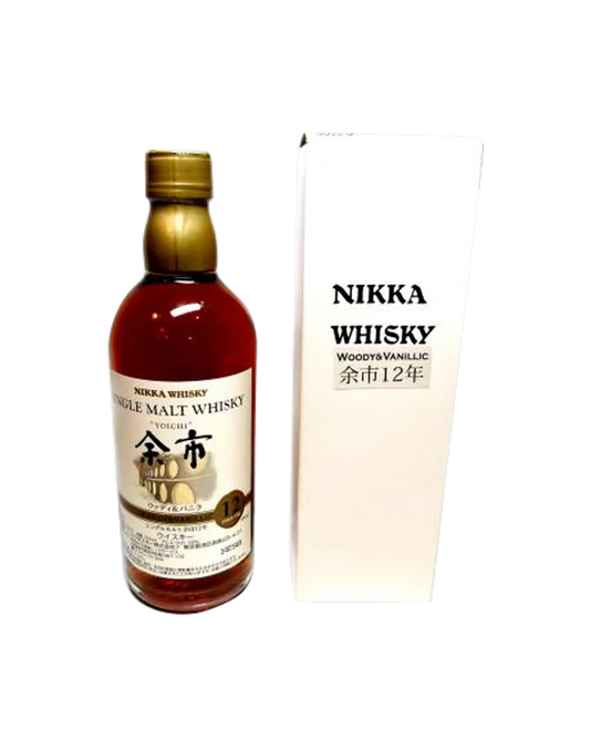 Nikka Yoichi Single Malt 12 Year Old Woody & Vanillic Whisky