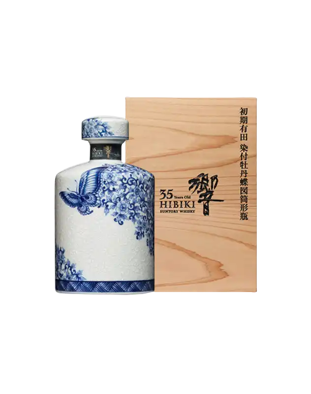 Hibiki 35 Year Old Arita Kutani 2017 Ceramic Decanter (Price Upon Request)