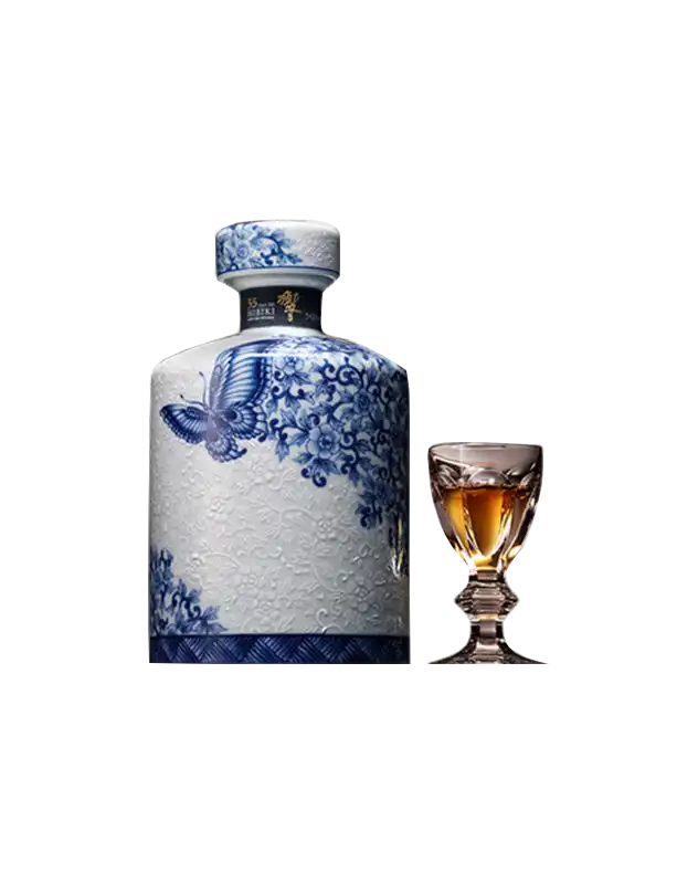 Hibiki 35 Year Old Arita Kutani 2017 Ceramic Decanter (Price Upon Request)