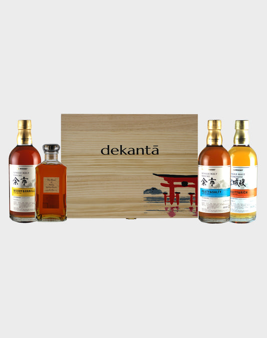 dekantā "Nikka Premium Choice" Collectible Set