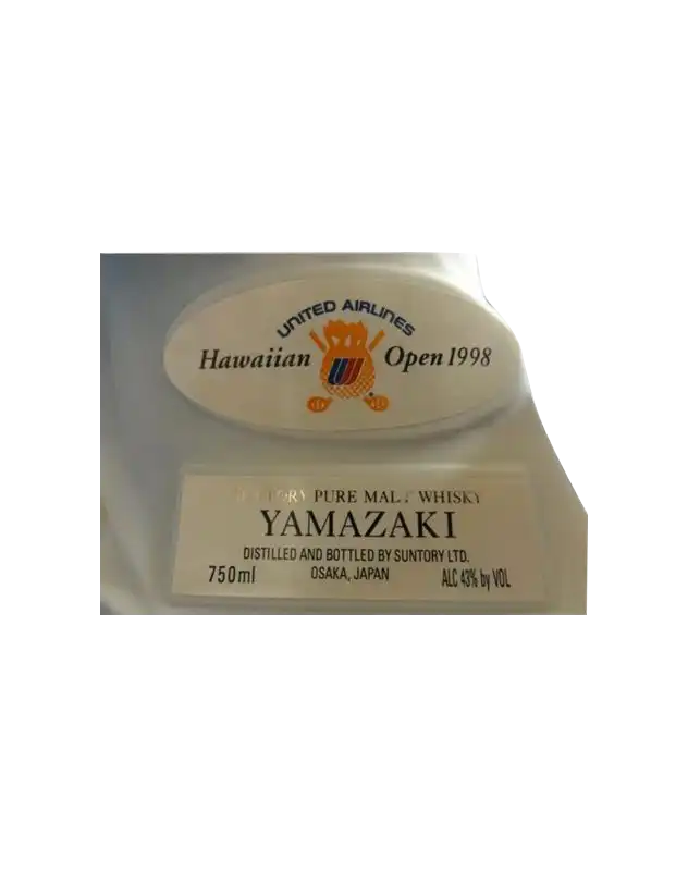 Suntory Yamazaki Hawaiian Open 1998 Bottle