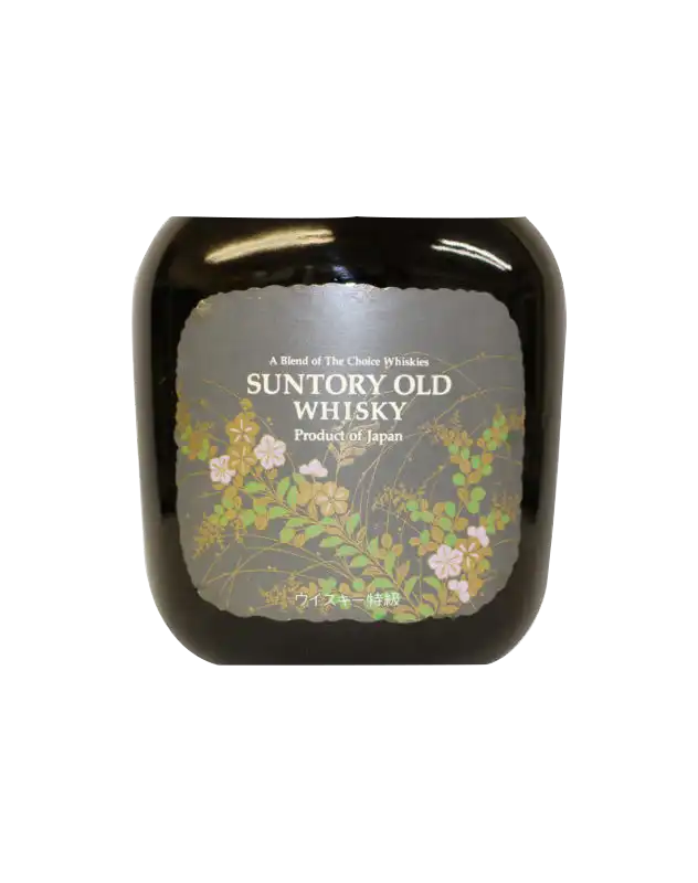 Suntory Old Whisky Flower Label (No Box)