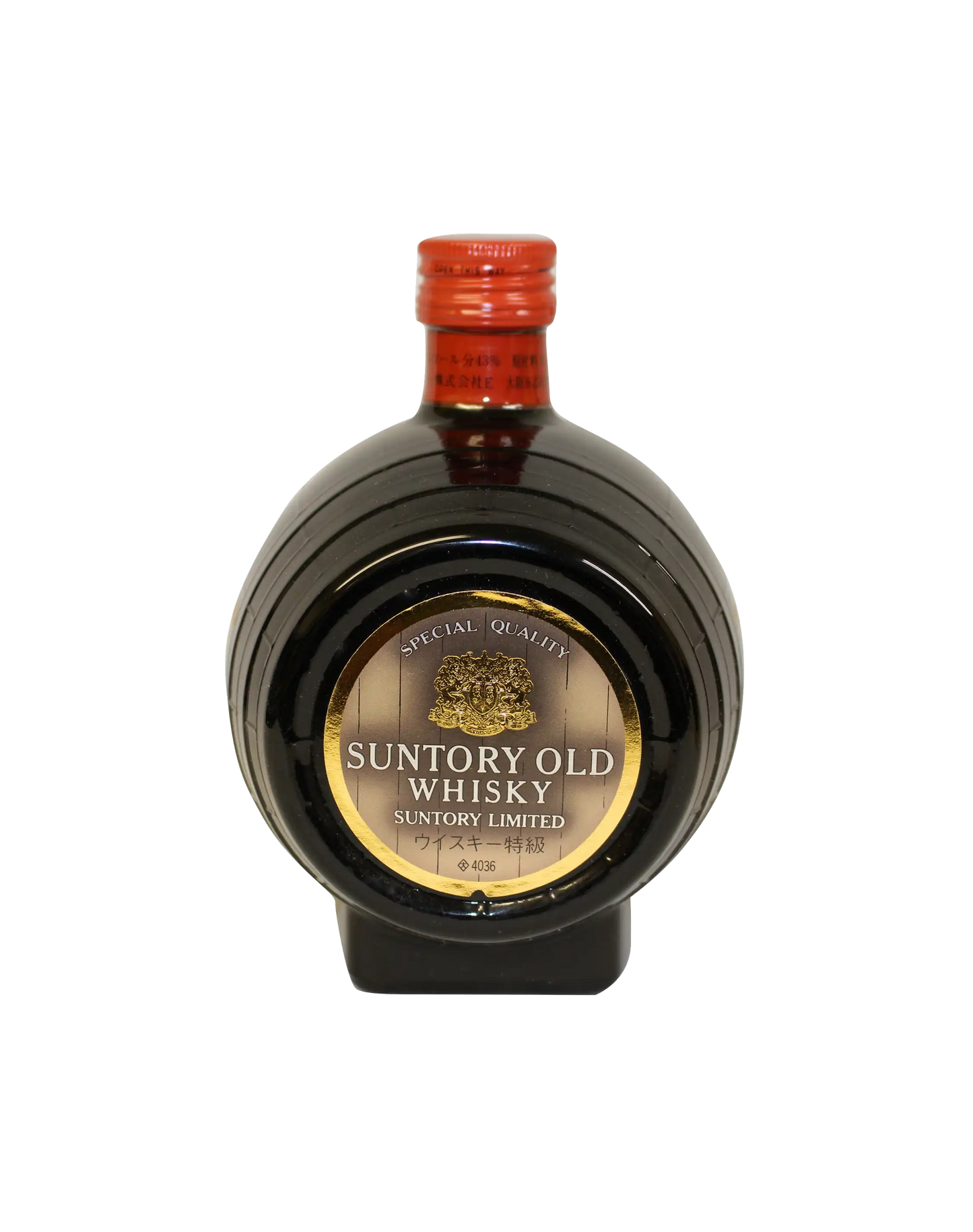 Suntory Old Whisky Barrel Shape