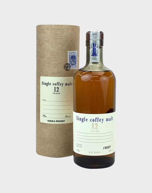 Nikka Single Coffey Malt 12 Year Old Whisky in Tube Canister