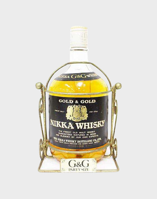 Nikka Whisky G & G Party Size With Bottle Stand