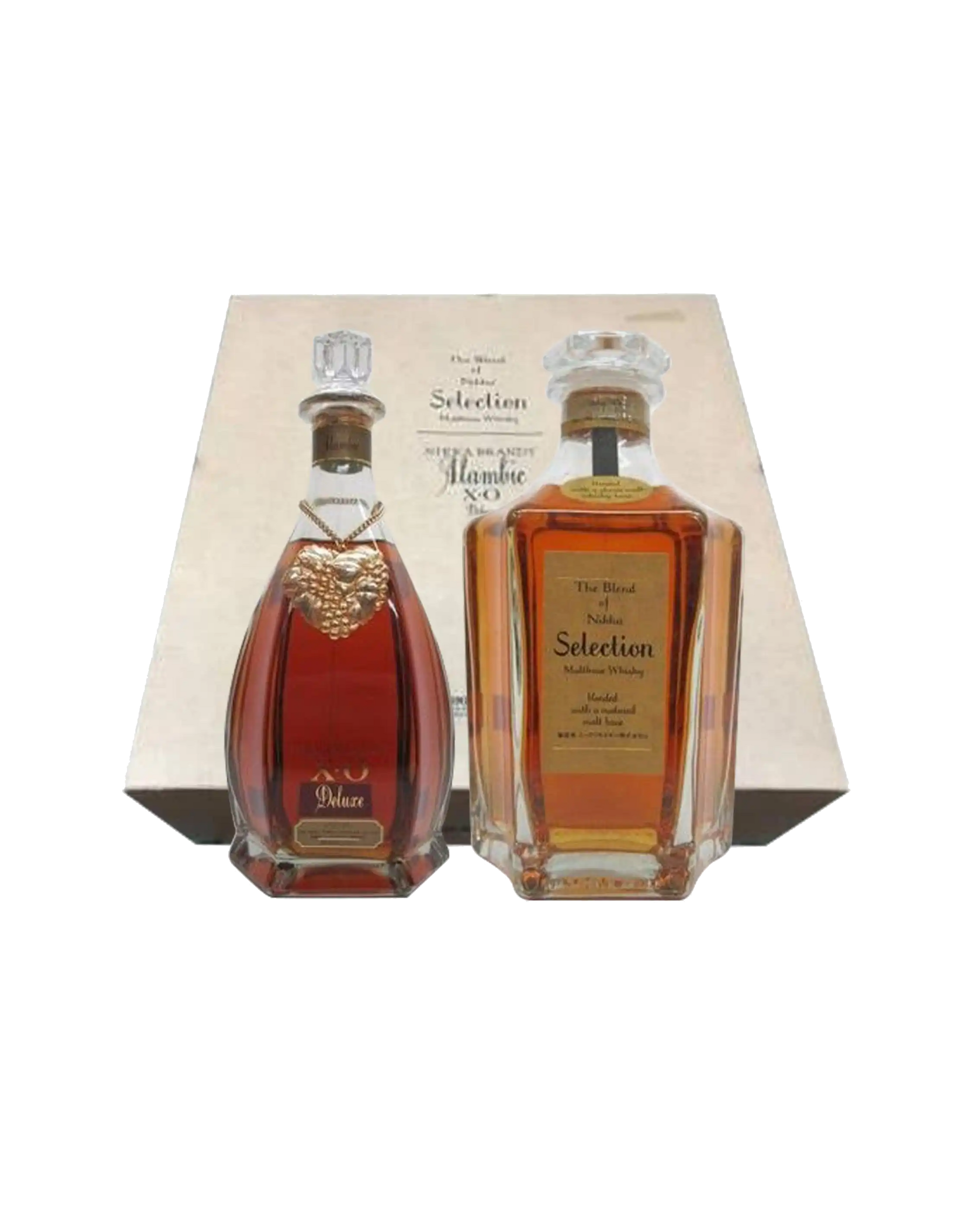 The Blend of Nikka Selection & Alambic X.O. Brandy Gift Set