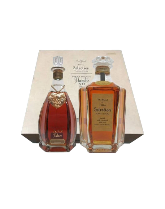 The Blend of Nikka Selection & Alambic X.O. Brandy Gift Set