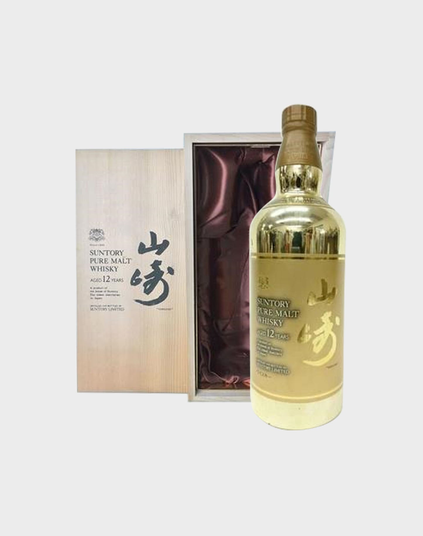 Suntory Yamazaki Pure Malt Aged 12 Years Gold Bottle