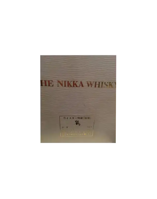 Nikka Tsuru White Ceramic Bottle Whisky