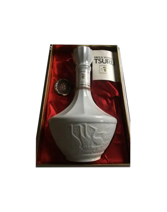 Nikka Tsuru White Ceramic Bottle Whisky