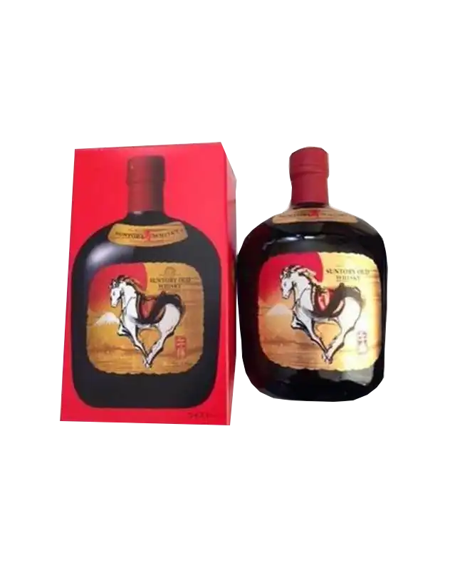 Suntory Old Whisky Zodiac Bottle Horse 2014