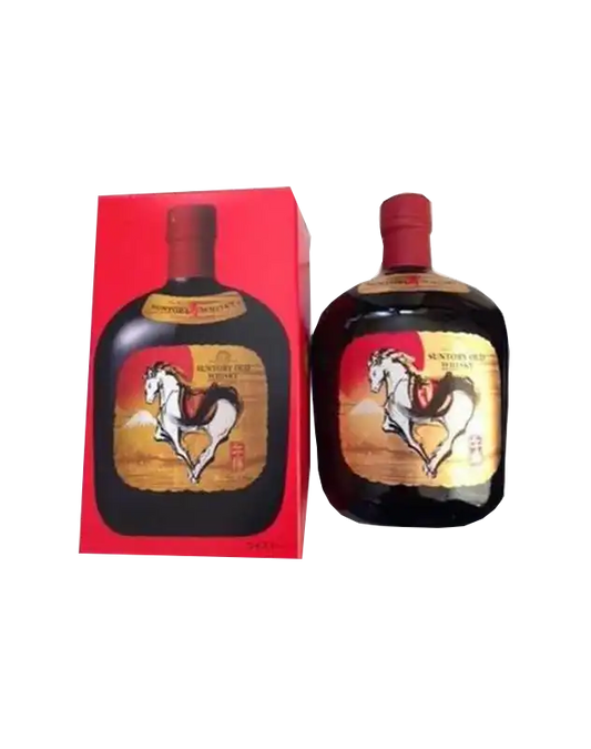 Suntory Old Whisky Zodiac Bottle Horse 2014