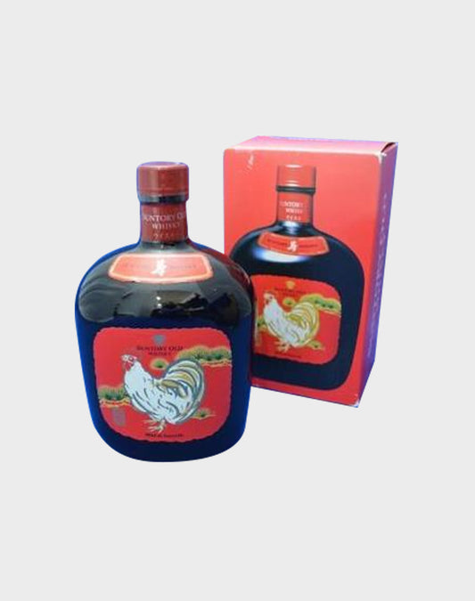 Suntory Old Whisky Zodiac Bottle Rooster 2017