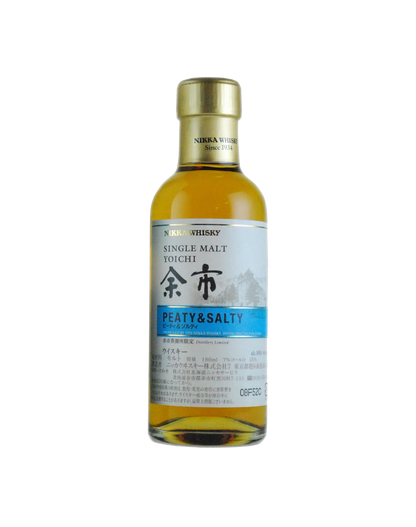 Nikka Yoichi Peaty & Salty (180ml) | Japanese Whisky | Dekantā Nikka Yoichi Peaty & Salty (180ml) | Japanese Whisky | Dekantā