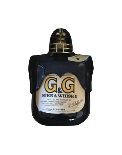 Nikka G & G with Football Bottle Holder - Black