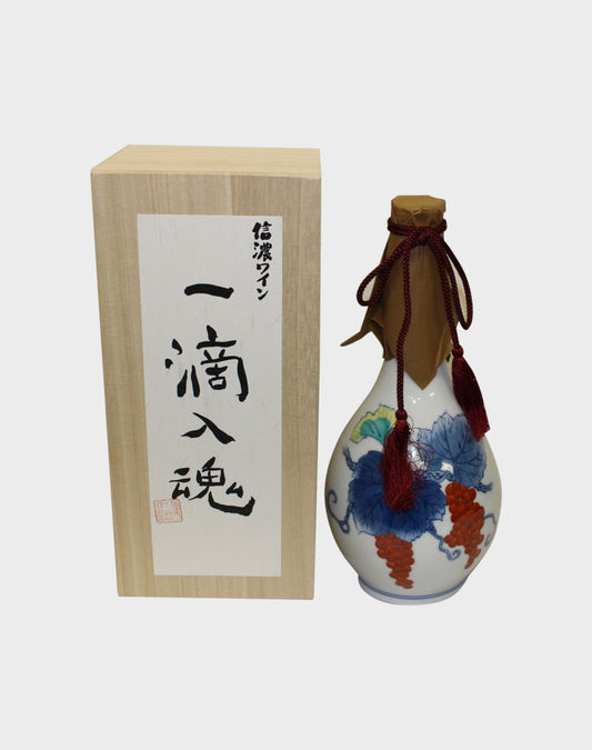 Shinano Wine Itteki-nyukon 2009 Ceramic Bottle