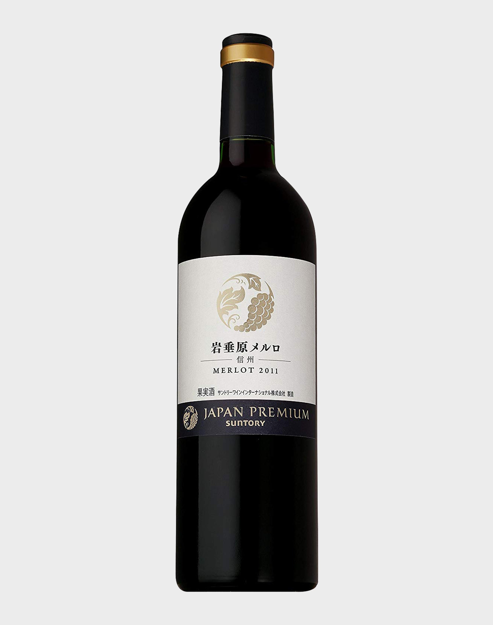 Suntory Japan Premium Iwadarehara Merlot 2011