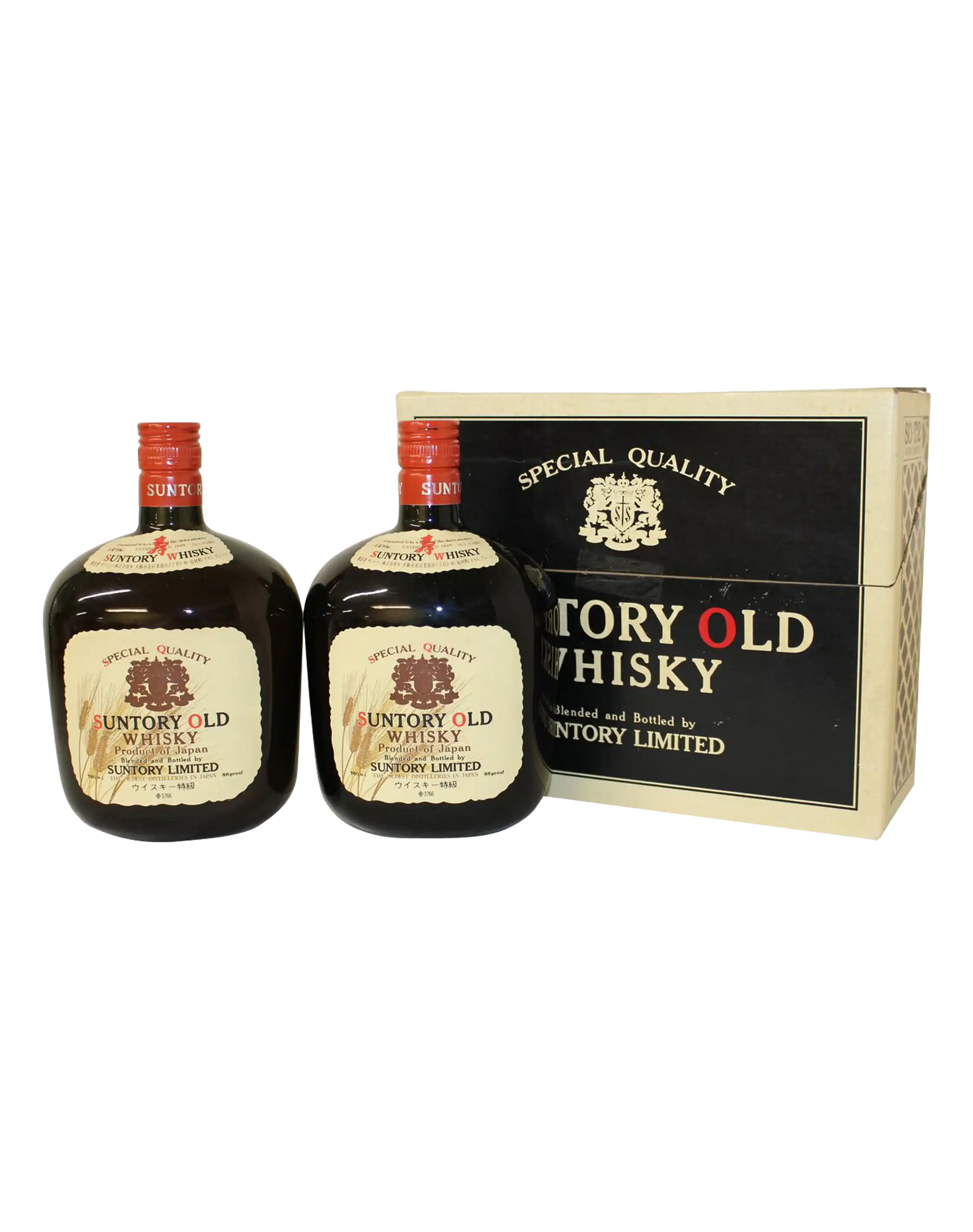 Suntory Old Grain Whisky 2 Bottle Set