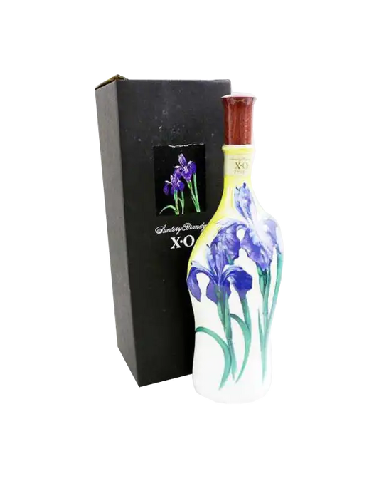 Suntory Brandy X.O. Iris Ceramic Bottle