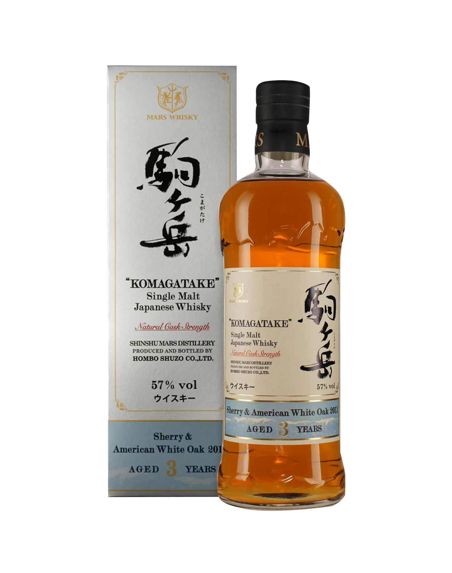 Mars Whisky Komagatake 2011 Sherry & American White Oak Cask