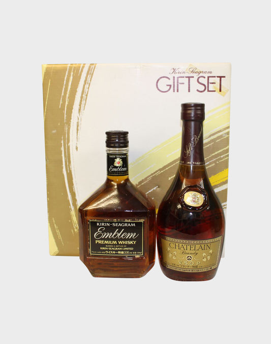 Kirin Seagram Emblem & Chatelain Brandy V.S.O.P Set
