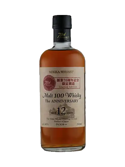 Nikka Whisky Limited Edition Malt 100 Whisky The Anniversary 12 Year Old