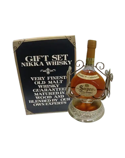Super Nikka Whisky Rare Old with Bottle Stand