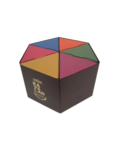 Kavalan Single Malt Pot Still Type Bottle in Giftable Hexagon Box