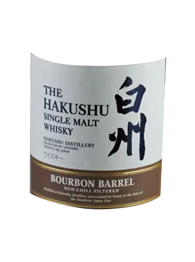 Suntory Hakushu Bourbon Barrel Single Malt Whisky