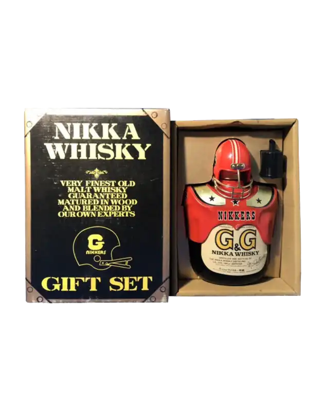 Nikka G&G Taketsuru Blended with American Football Bottle Holder