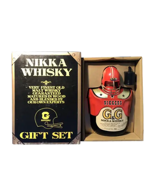 Nikka G&G Taketsuru Blended with American Football Bottle Holder