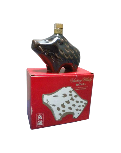 Suntory Royal Zodiac Bottle of 1995 - Boar