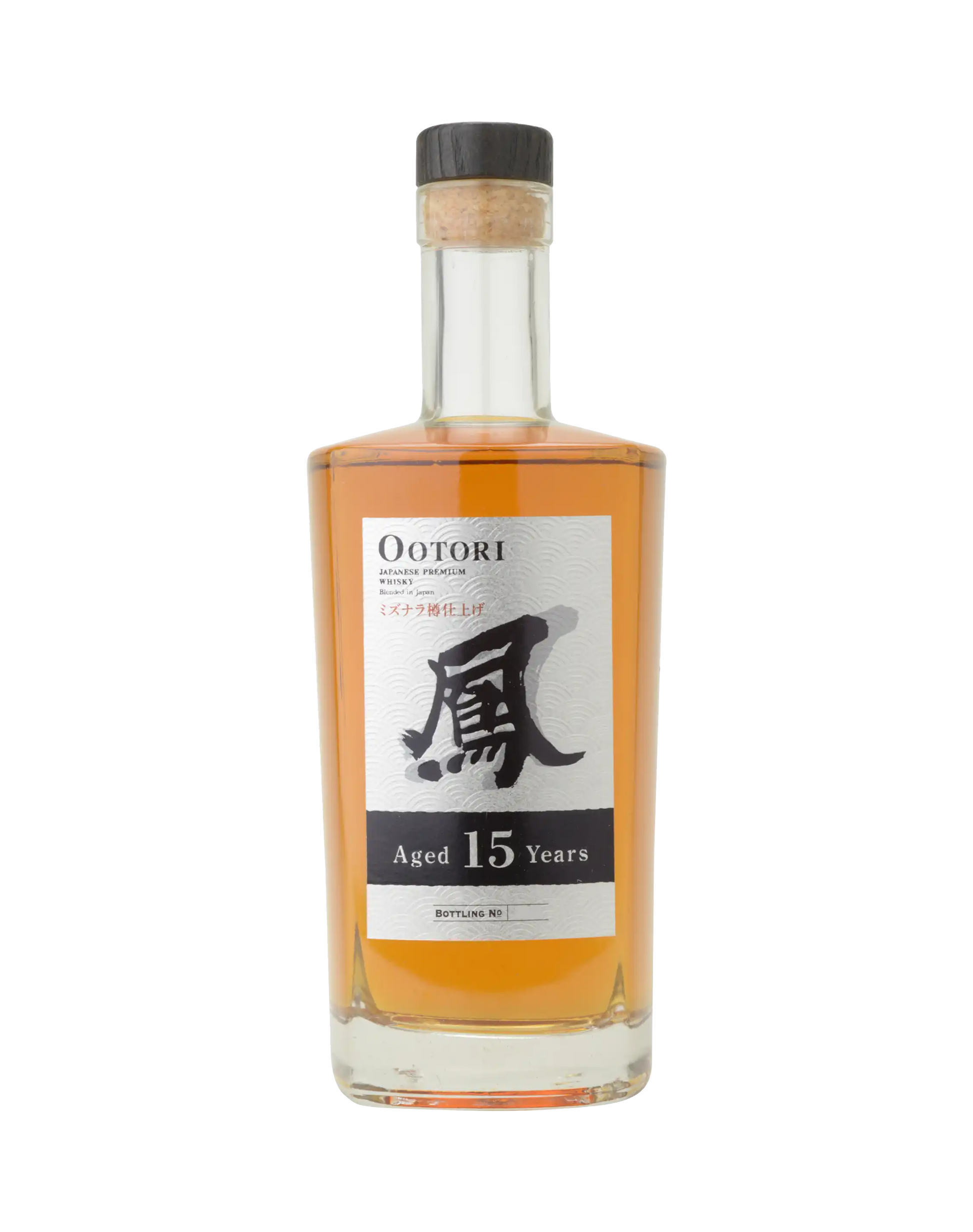 Ootori Japanese Blended Whisky 15 Years Old