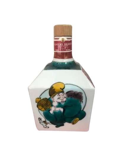 Suntory Kutani-yaki Ebisu Ceramic Bottle